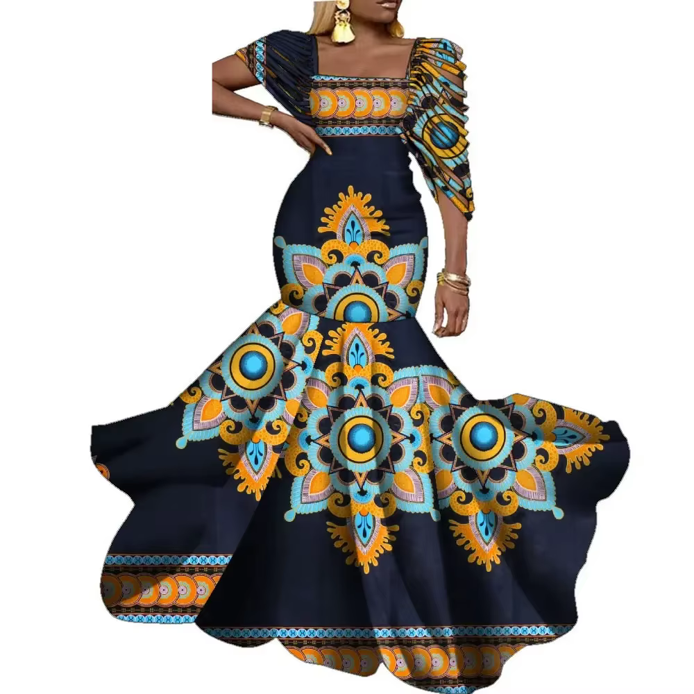 Robes africaines pour femmes, vêtements de fête de mariage, élégants, College, grande taille, KG920