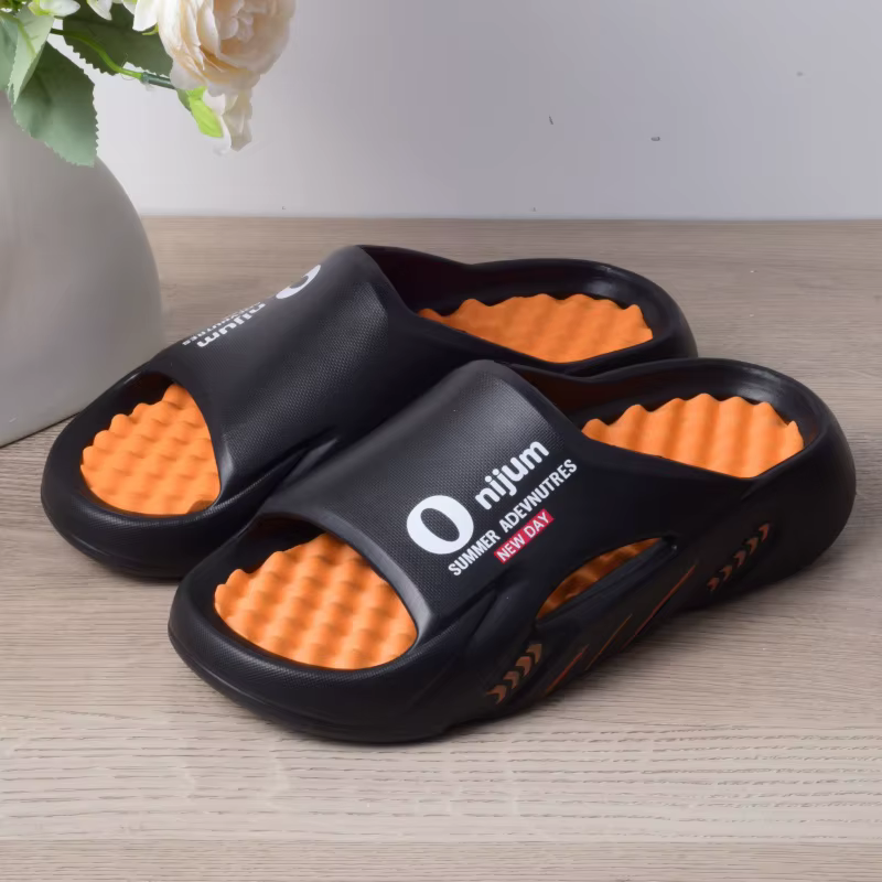 Onijum – pantoufles de Massage pour hommes, sandales d'intérieur et d'extérieur, chaussures de plage