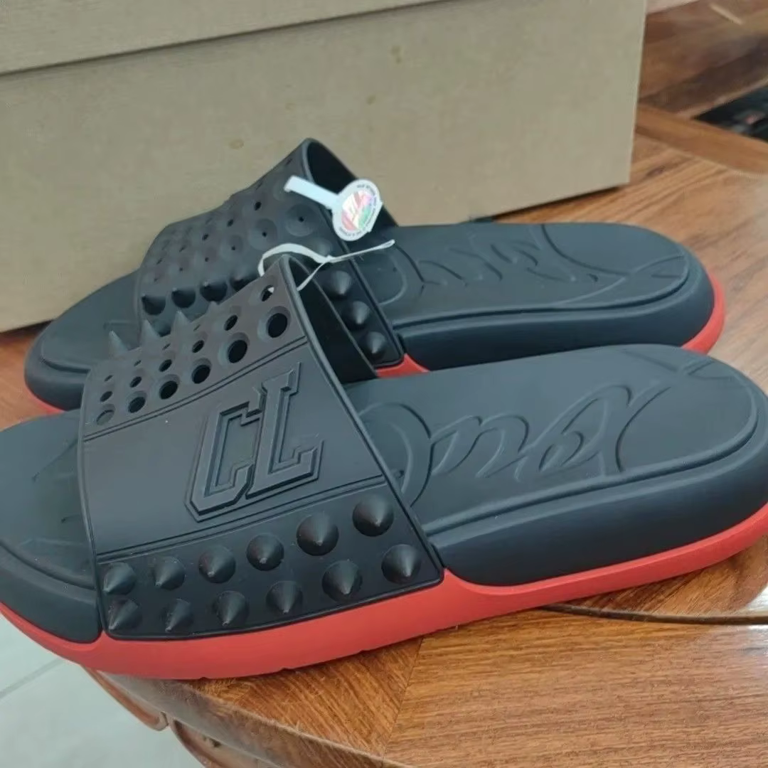 2025 nouveaux chaussons pour hommes, pantoufles décontractées, à la mode, polyvalentes, couleur bloq