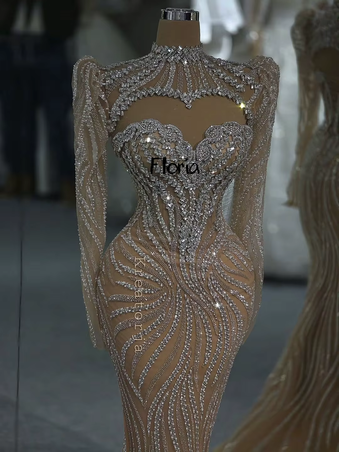 Robe de soirée de mariage pour femme avec veste, design deux pièces, robe de bal de luxe, robe de in