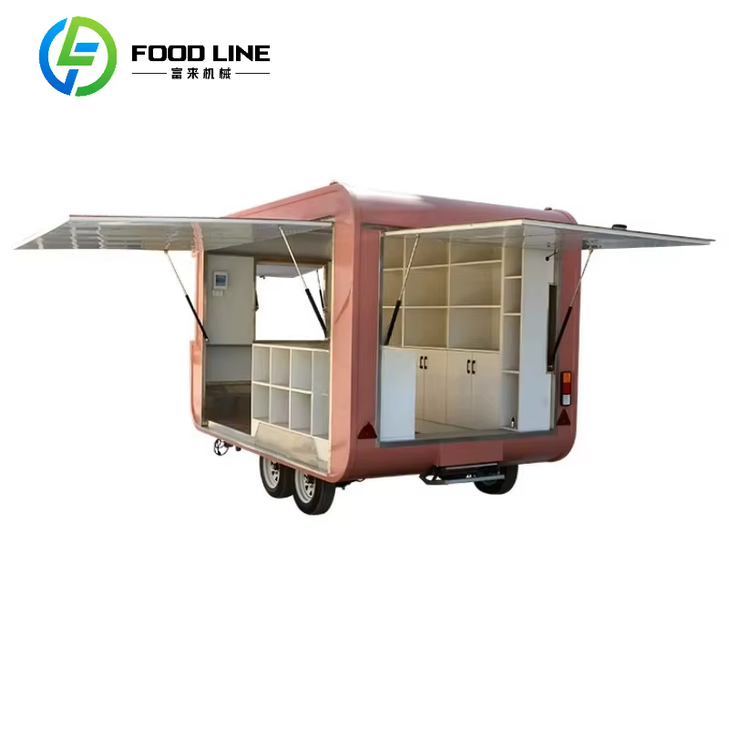 Camion de barre de remorquage personnalisé, chariot de magasin de Boutique multifonctionnel, vente d