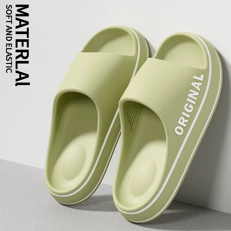 Chaussures antidérapantes à semelle épaisse pour hommes et femmes, sandales d'été pour Couple, panto
