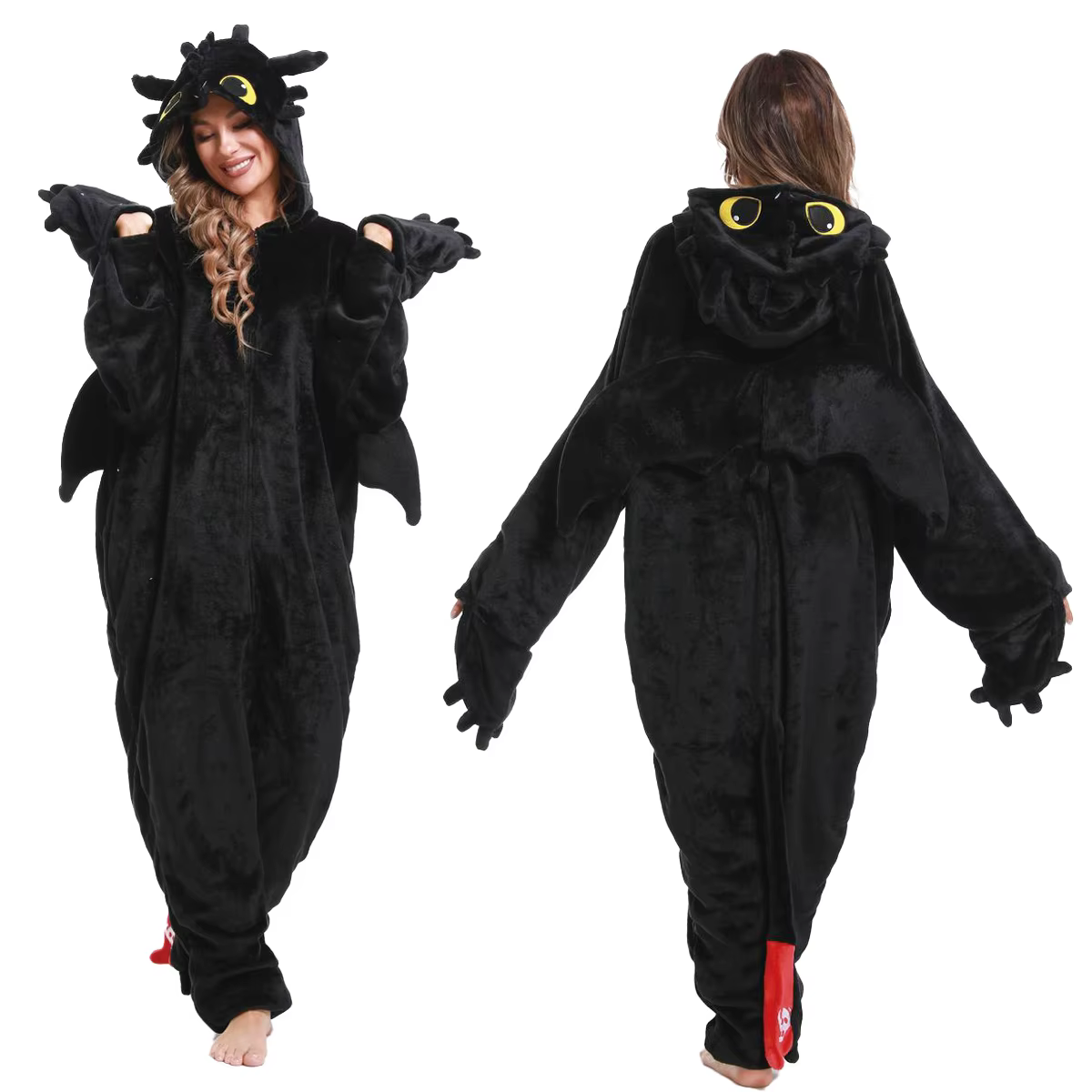 Kigurumi sans dents Onesie pyjamas adulte combinaison animaux Onesies pyjamas comment entraîner sans