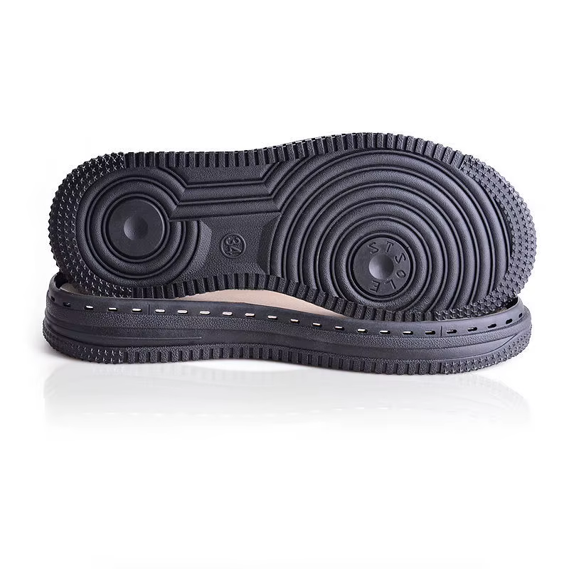 Chaussons d'intérieur en caoutchouc à semelle en cristal, matériaux de bricolage à la main, semelle 