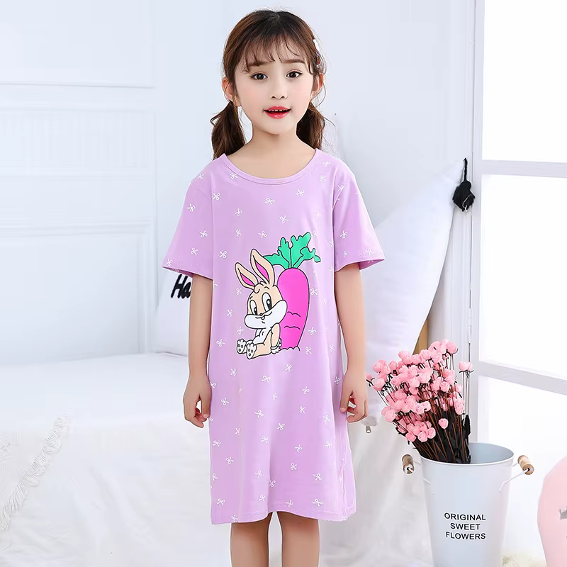 Hiver adolescents filles peignoirs épaissir enfants Robe de chambre doux flanelle chaud dessin animé