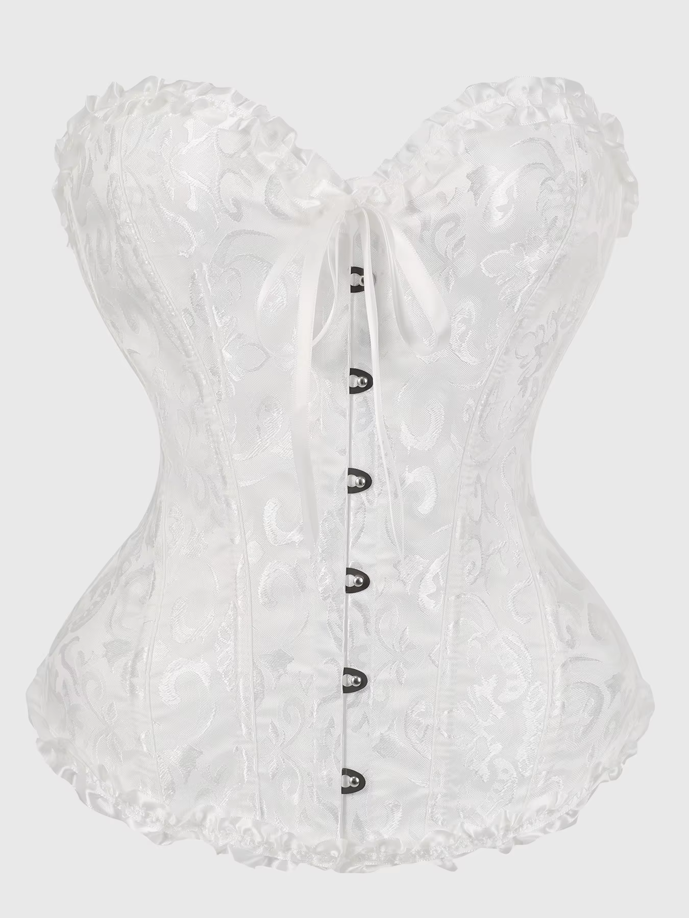 Robe de mariée bustier sans bretelles pour femme, avec traîne courte et base sculptante pour mariage
