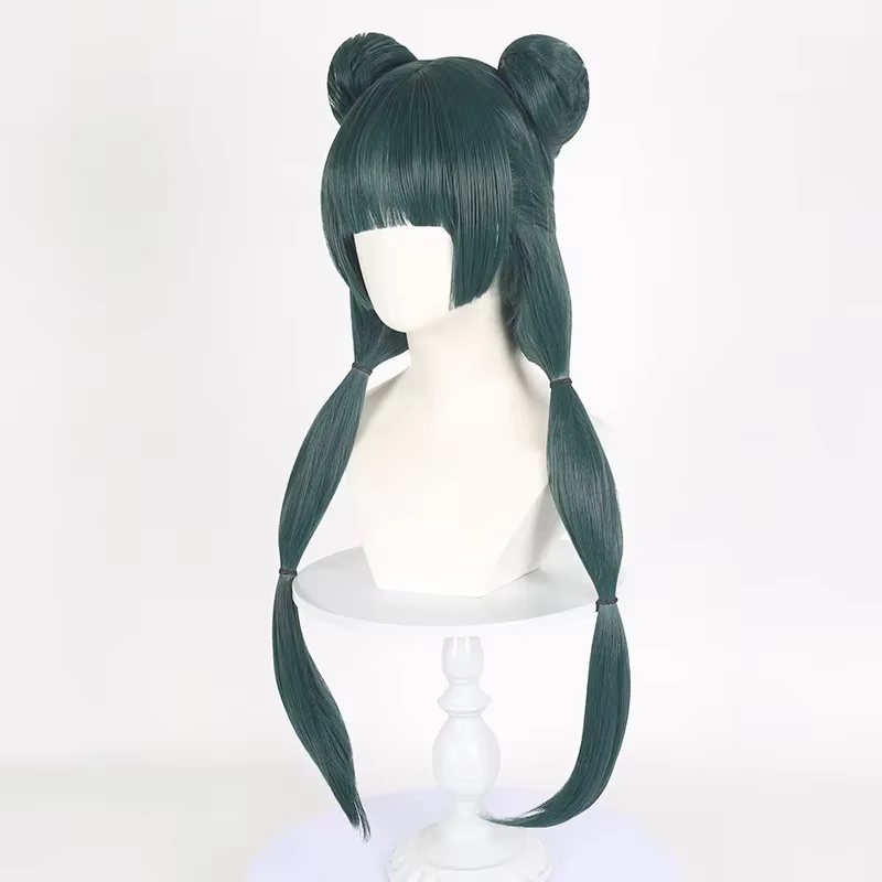 Perruque de cosplay anime The Apothecary Diaries, robe rose, tenues de fête d'Halloween pour femmes