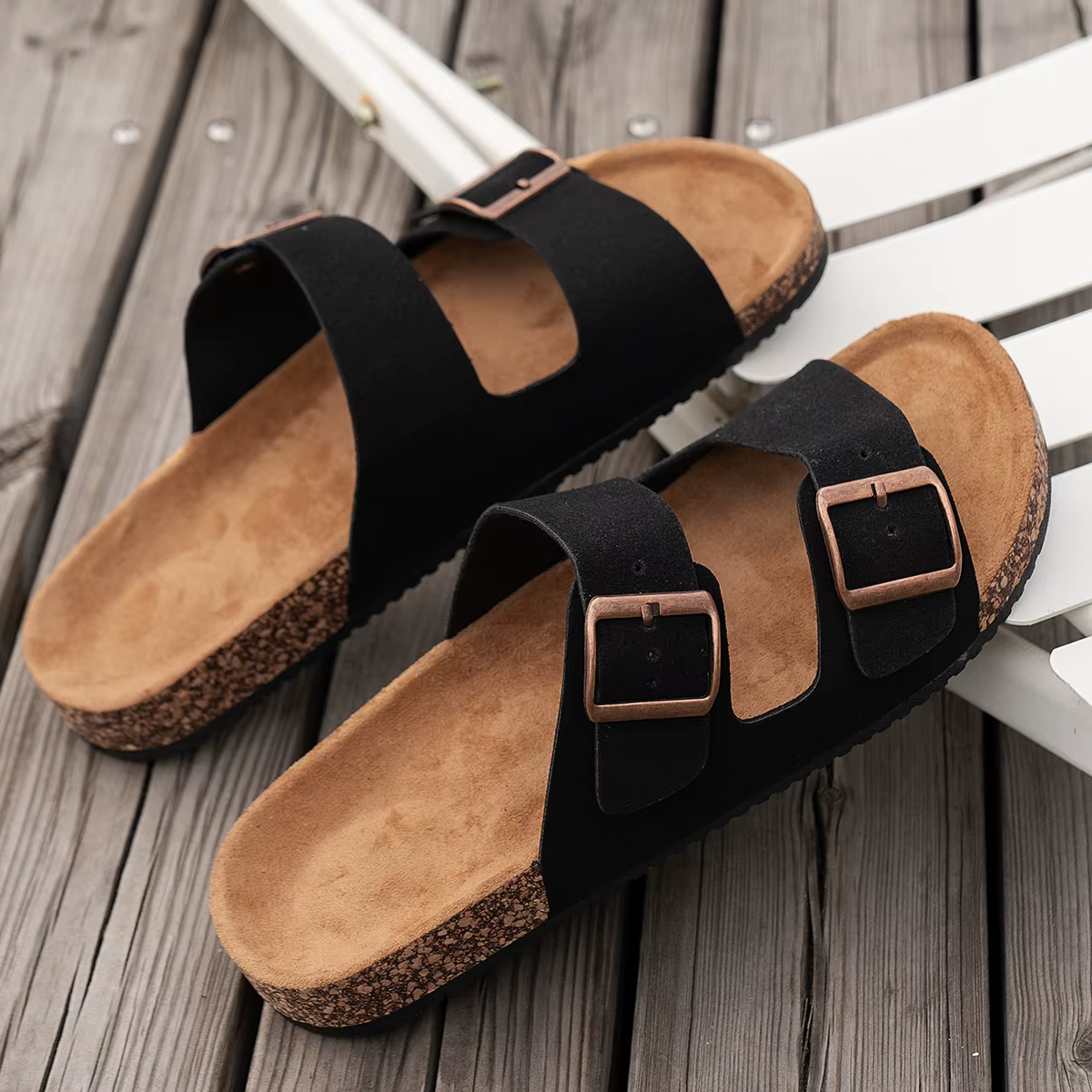 Pantoufles à la mode pour hommes et femmes, sandales d'extérieur imperméables et antidérapantes à en