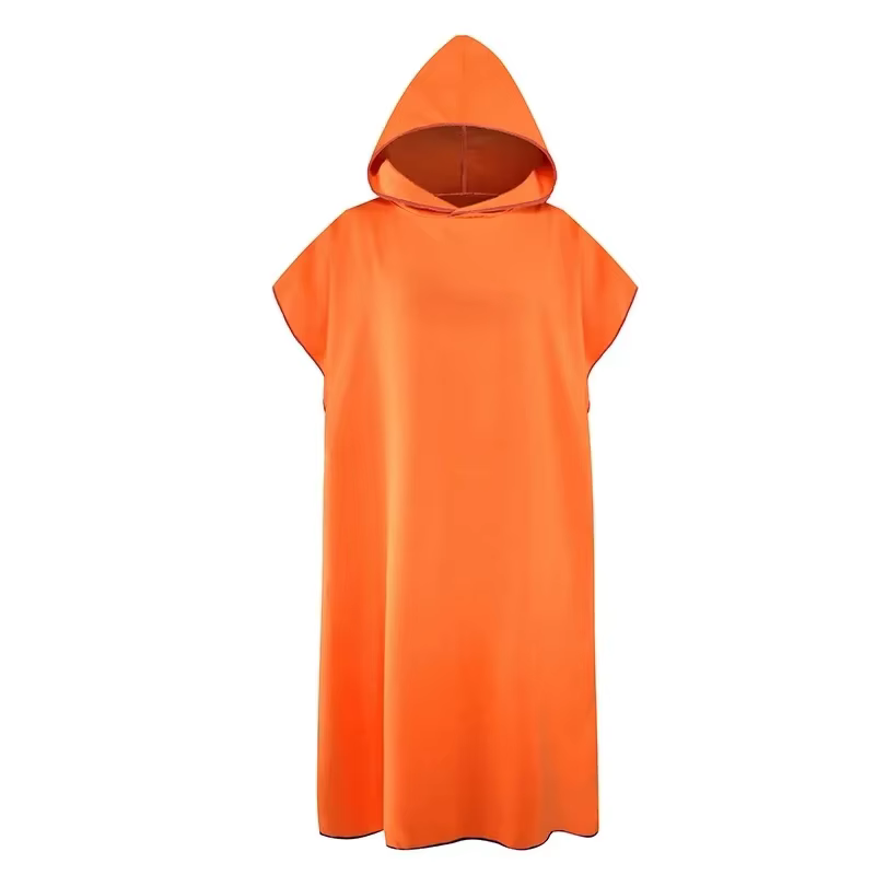 Peignoir à capuche à séchage rapide, serviette Super absorbante pour la natation, le Fitness, le Yog
