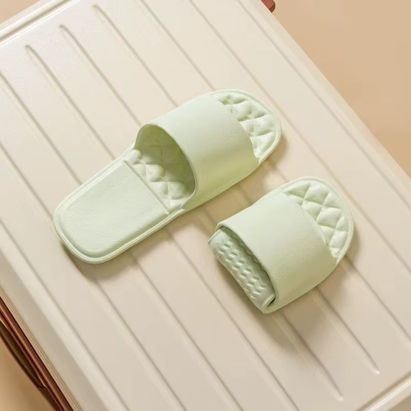 Chaussons de voyage portables pliables pour hôtel, légers, jetables, pour voyages d'affaires, tongs 