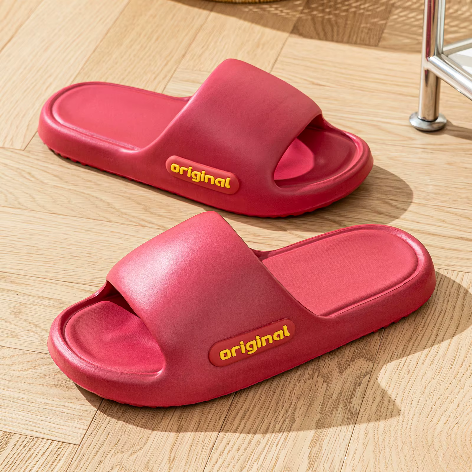 Chaussons pour femmes, confortables, légers, été, semelle souple, mode, intérieur, antidérapants, à 