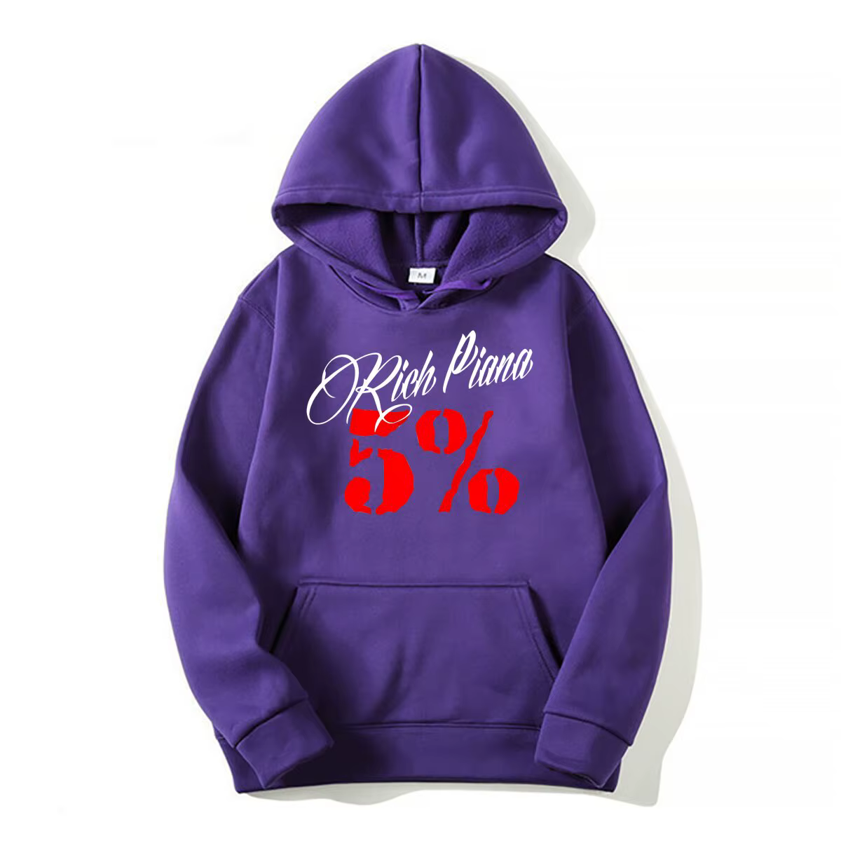 Johanna Piana 5-Sweat à Capuche Classique avec Logo pour Homme, Vêtement à la Mode