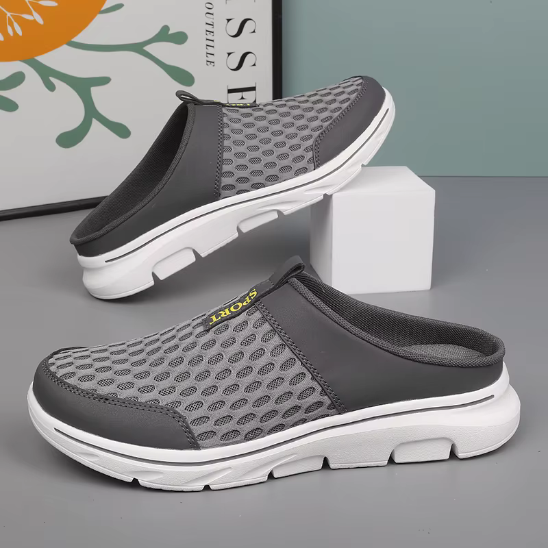 Pantoufles unisexes mocassins pour hommes et femmes, pantoufles respirantes à la mode pour la maison