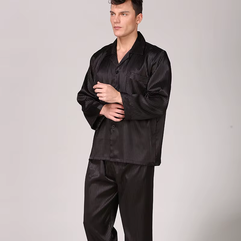 Vêtements de nuit hommes noir