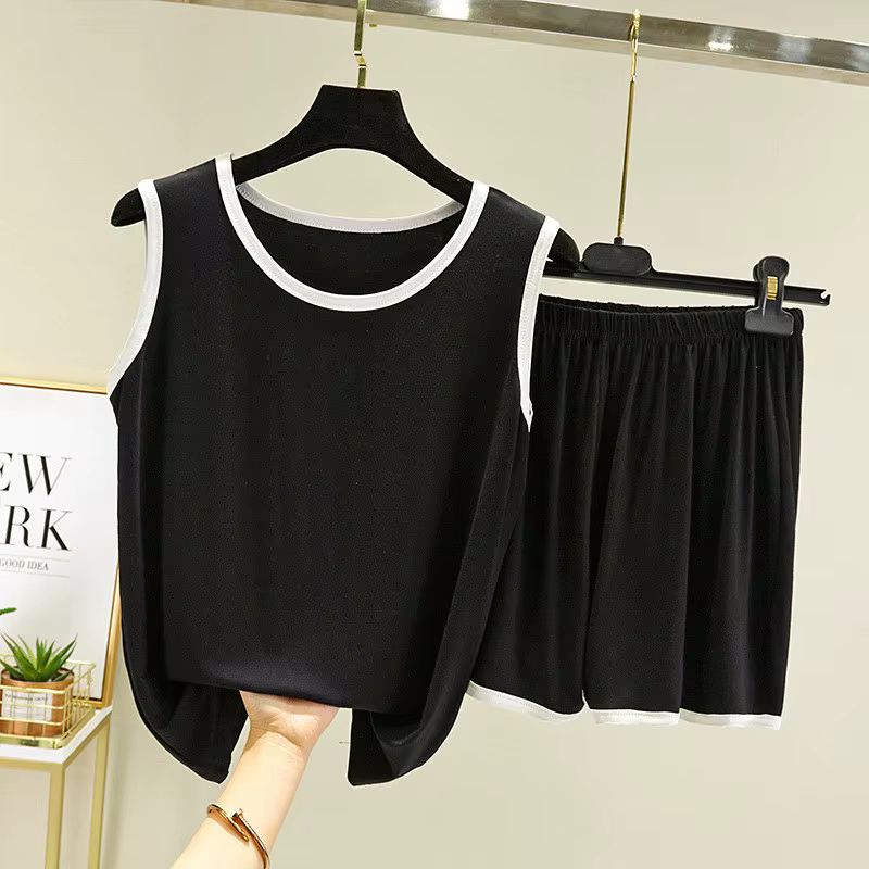 Pyjama d'été style sport pour femmes