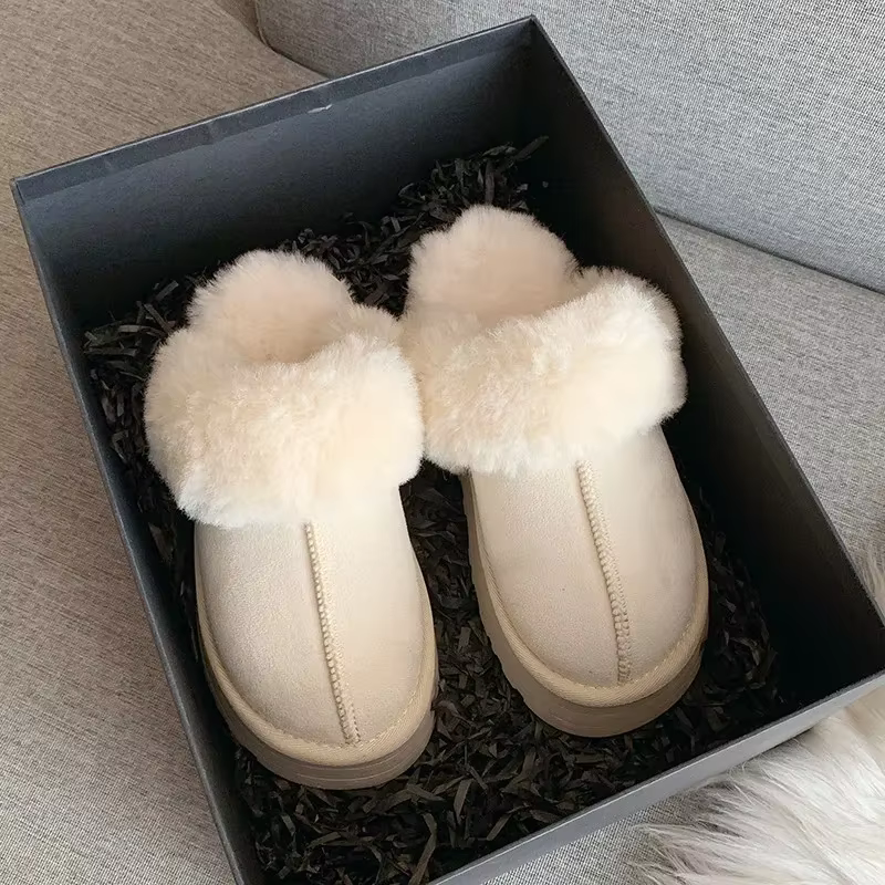 Pantoufles en Fourrure pour Femme