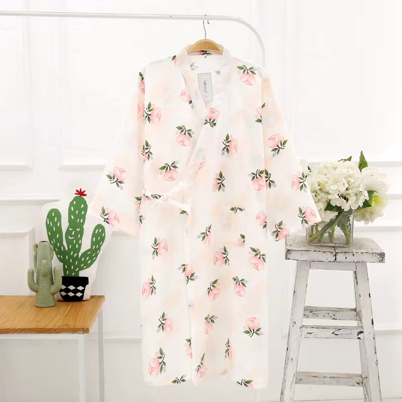 Peignoir kimono japonais pour femmes