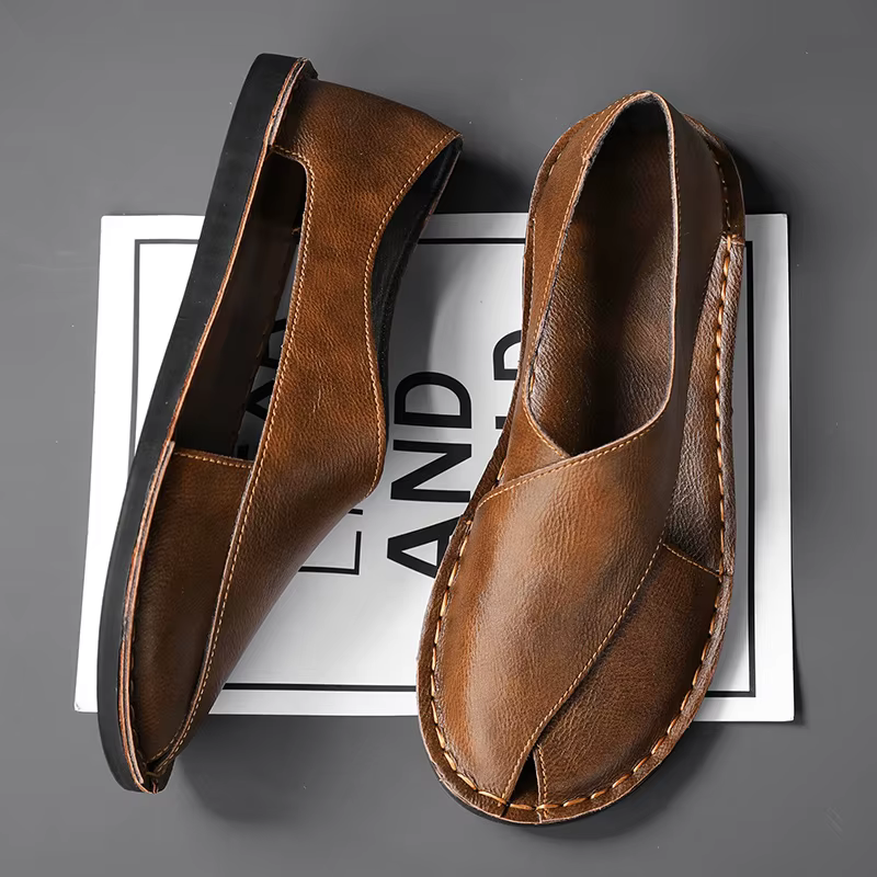 Offres spéciales hommes pantoufles creux respirant rétro sandales Ultra léger confort doux multifonctionnel en plein air chaussures de plage taille 38-47