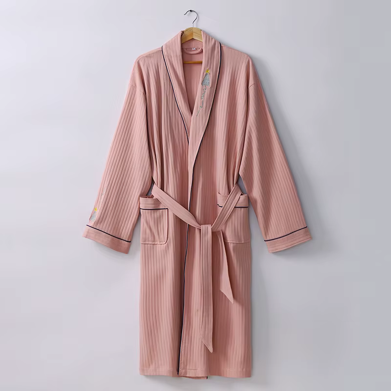 Robe de chambre en pur coton pour femmes