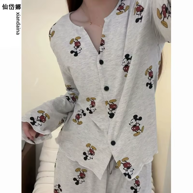 Pyjama Disney nouveau style doux à manches courtes