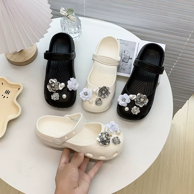 Mumoresip Chaussons d'été pour filles
