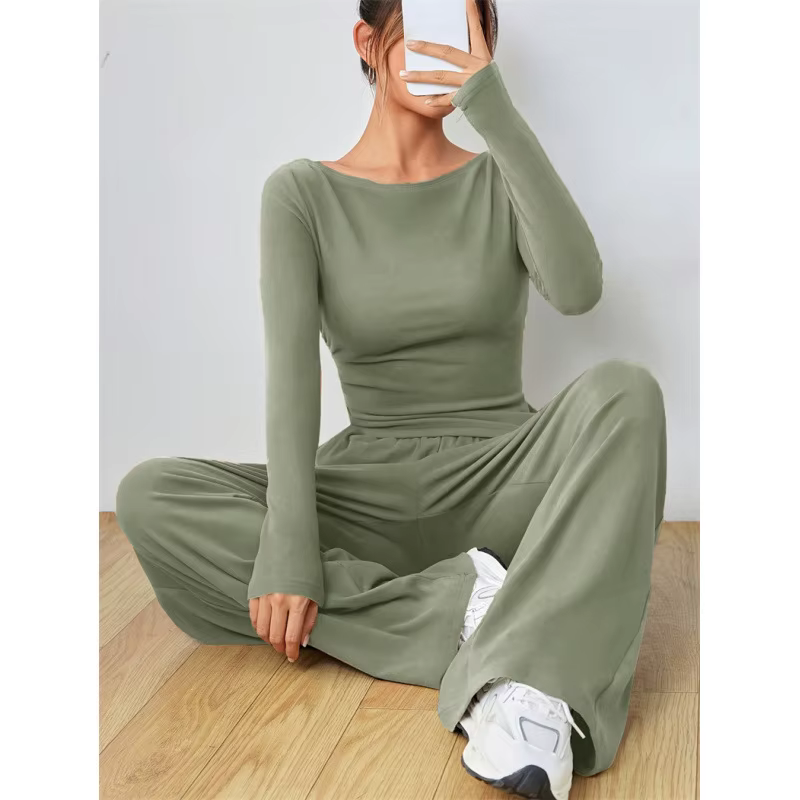 Pyjama d'hiver pour femme, ensemble de nuit à manches longues, chaud et mignon