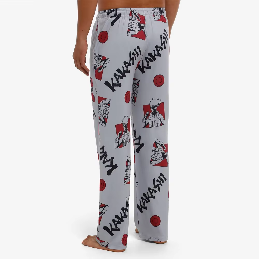 Pantalon de pyjama Naruto Shippuden Copy Ninja Kakashi pour hommes