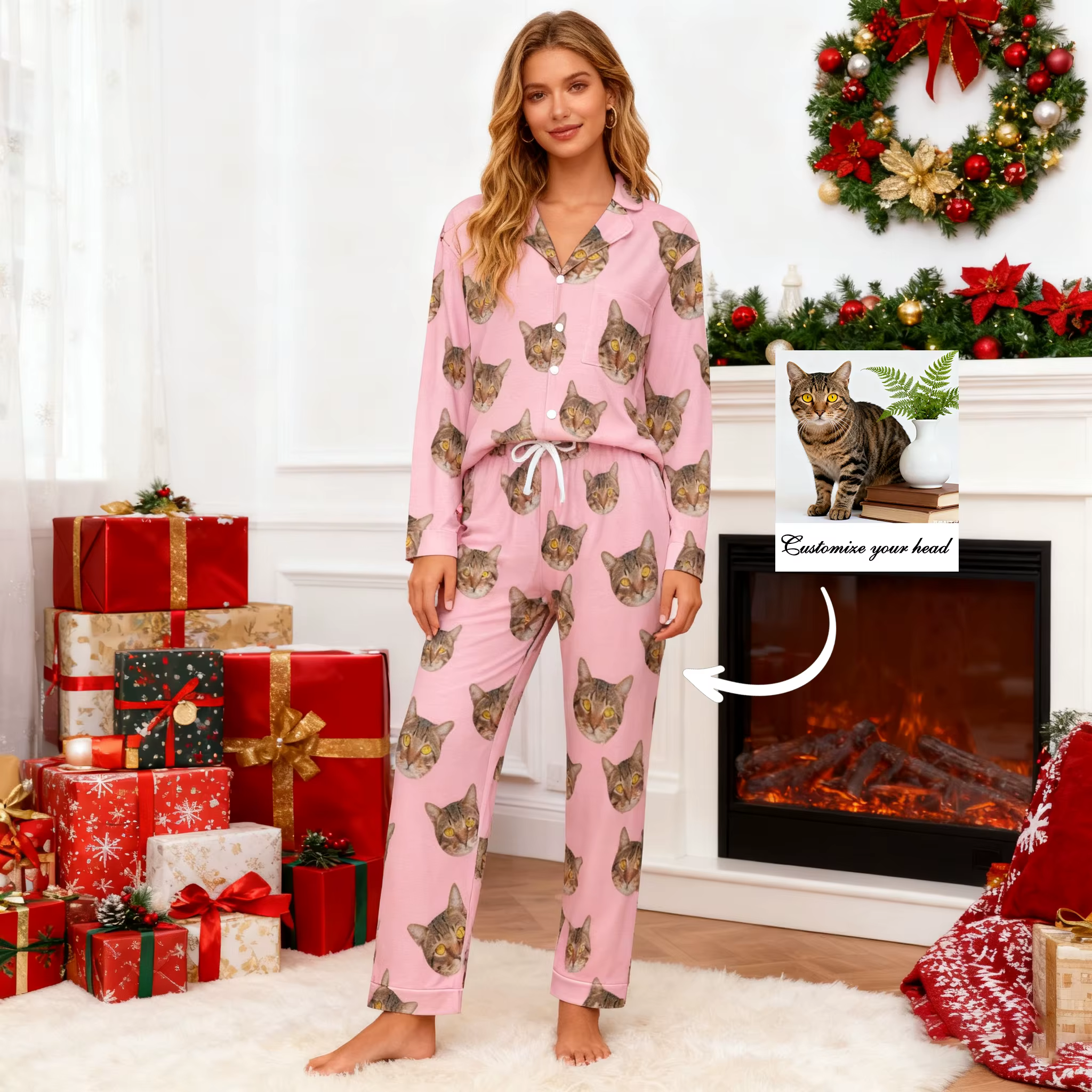 Pyjamas familiaux personnalisés