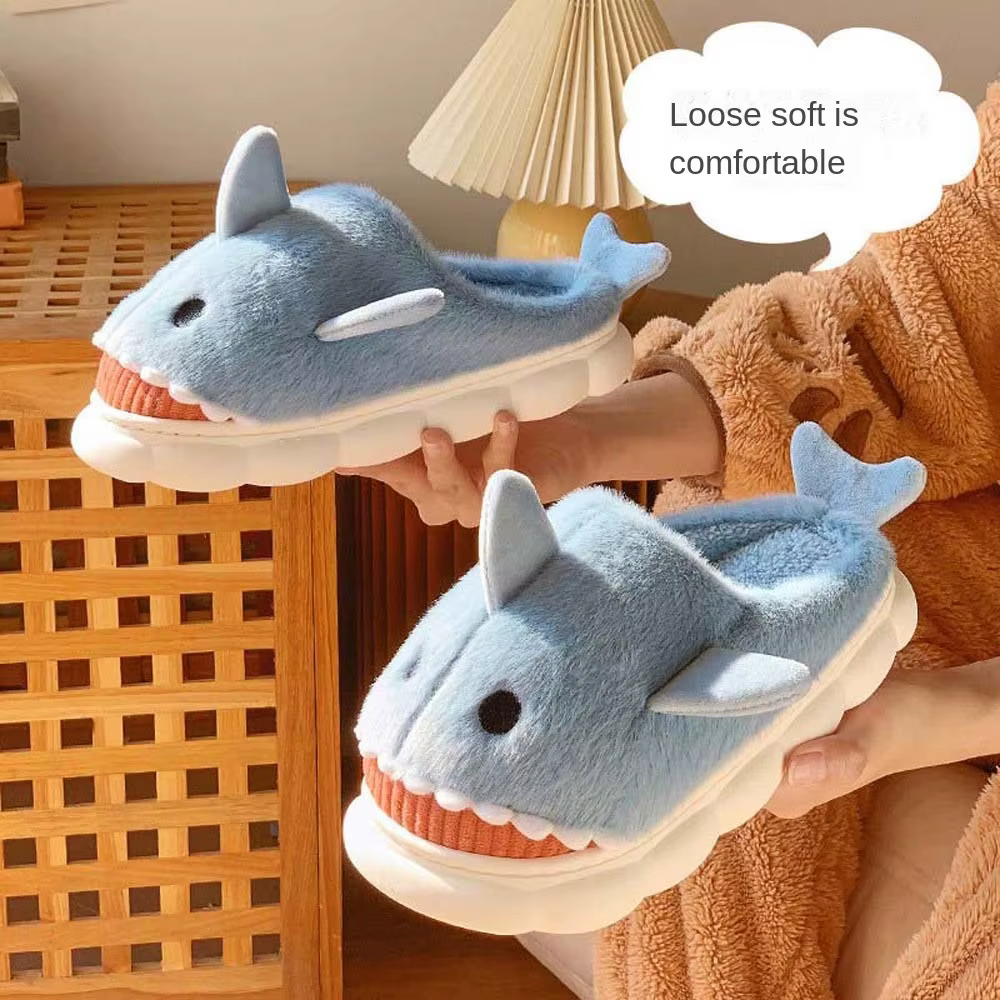 Pantoufles de requins nuages