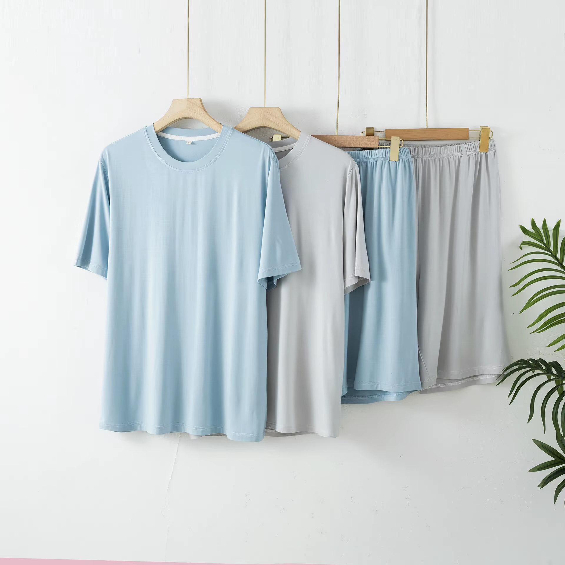 Pyjama Simple en Fiber de bambou pour hommes
