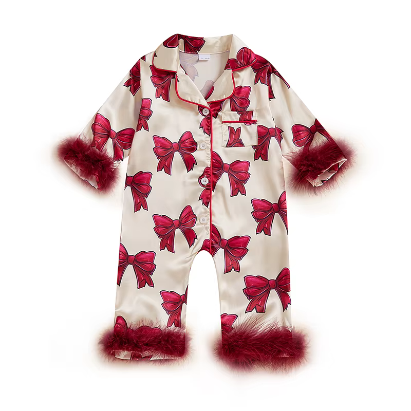Pyjama à manches longues pour bébés filles