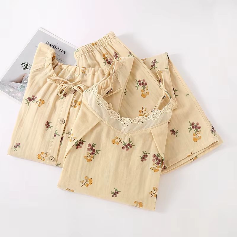 Pyjama pour femmes en pur coton