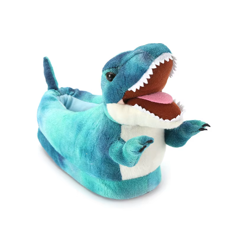Pantoufles Design dinosaure drôle pour femmes