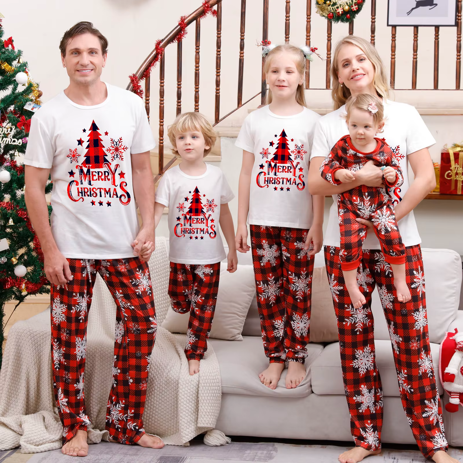 Pyjama de noël assorti