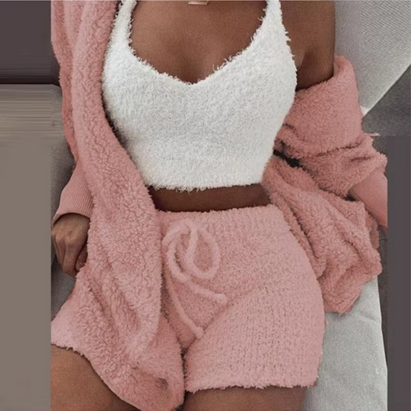 Ensemble pyjama moelleux pour femmes