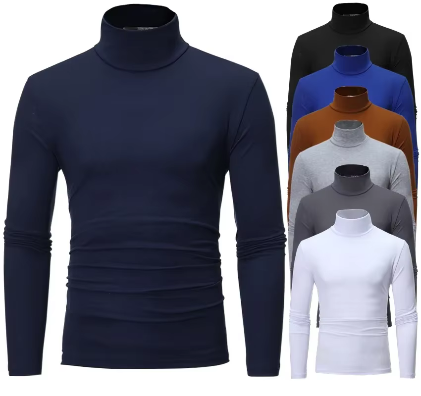Sous-vêtements thermiques hauts hommes vêtements d'hiver chemise thermique automne