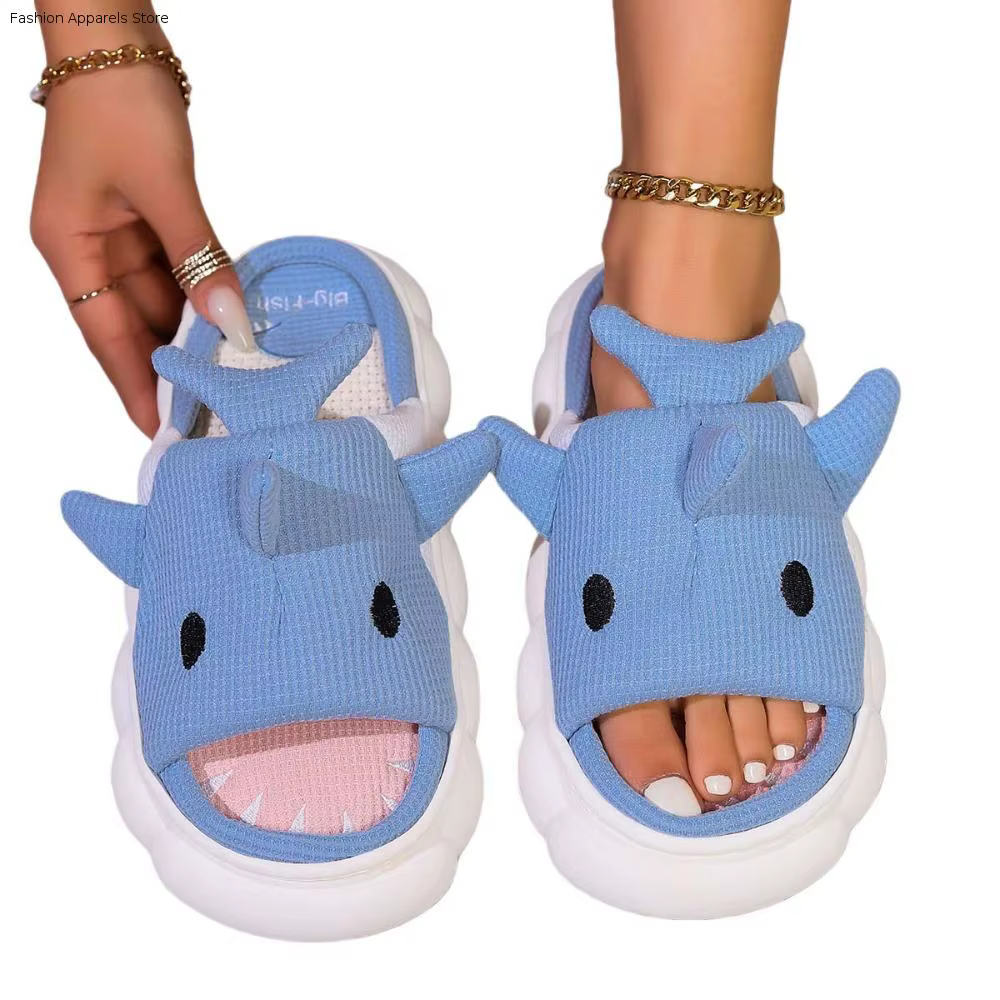 Pantoufles de requins nuageux