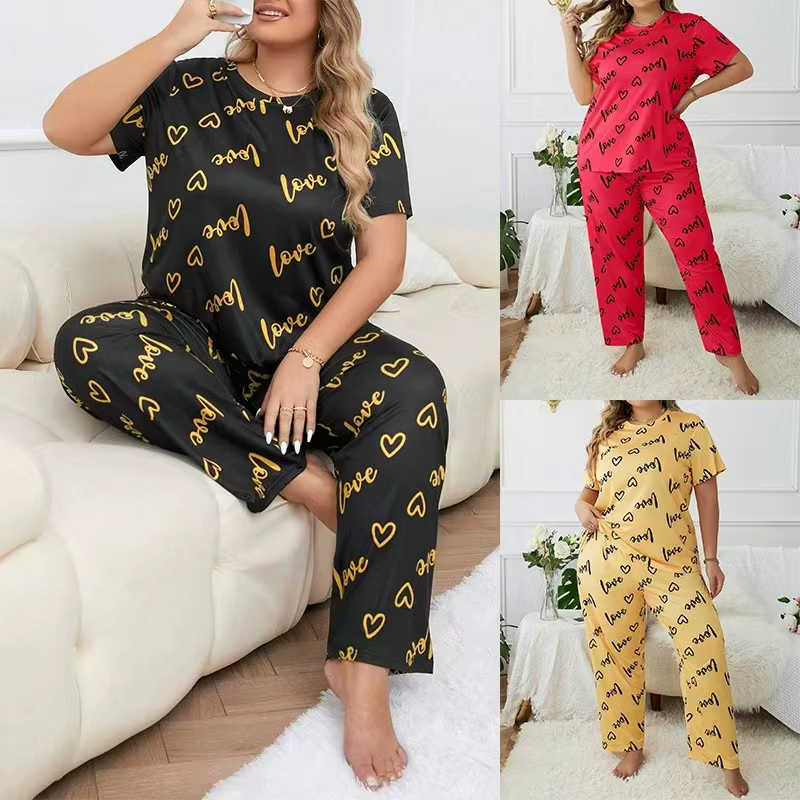 Ensemble de pyjama grande taille pour femme