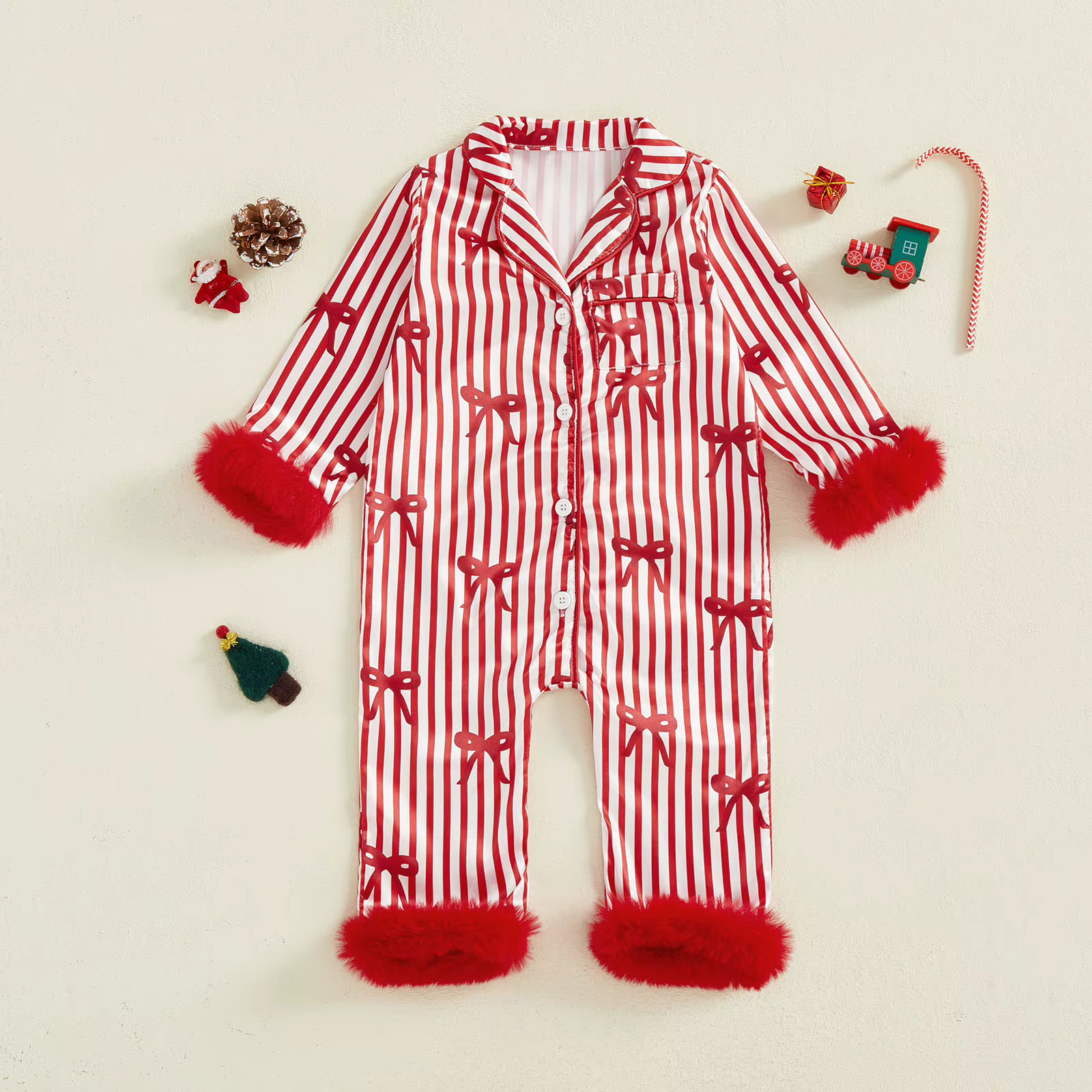 Pyjama de noël pour bébé fille