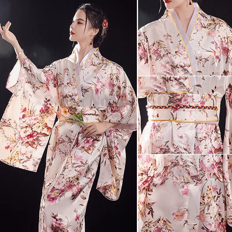Kimono japonais élégant pour femmes