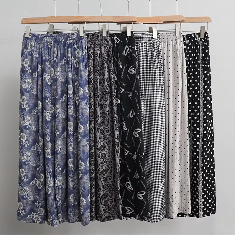 Pantalón Pijama Mujer coton rayonne vêtements de nuit