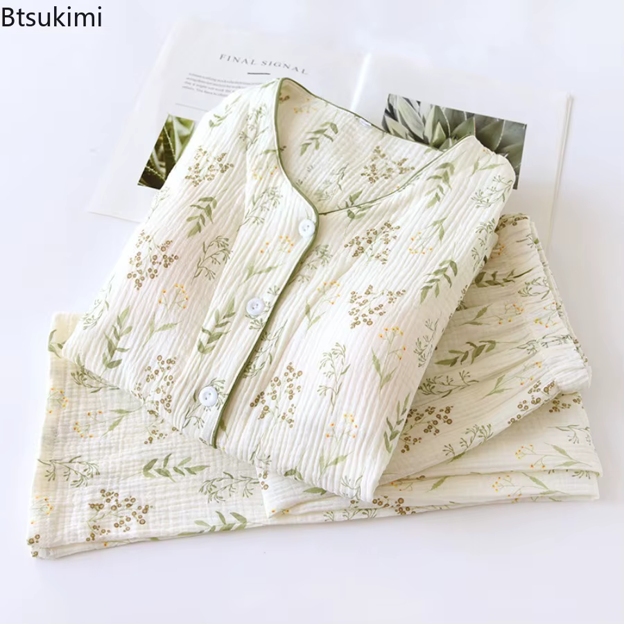 Pyjama d'été 2026 coton pour femmes