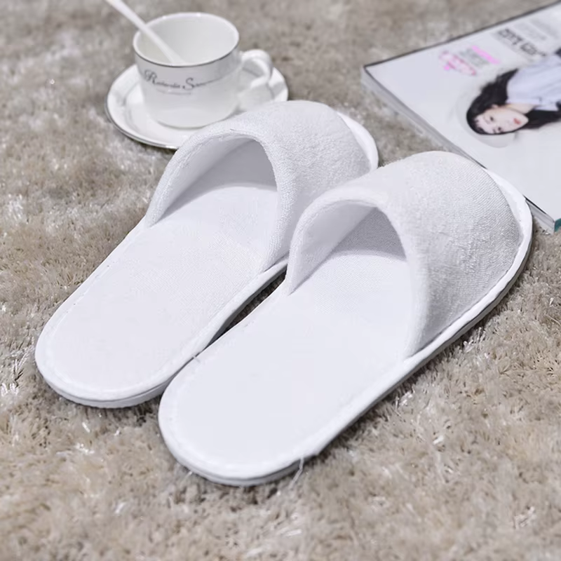 1/2 paires pantoufles jetables hôtel Spa voyage pantoufle fête maison invité usage antidérapant hommes femmes unisexe tongs chaussures chez l'habitant