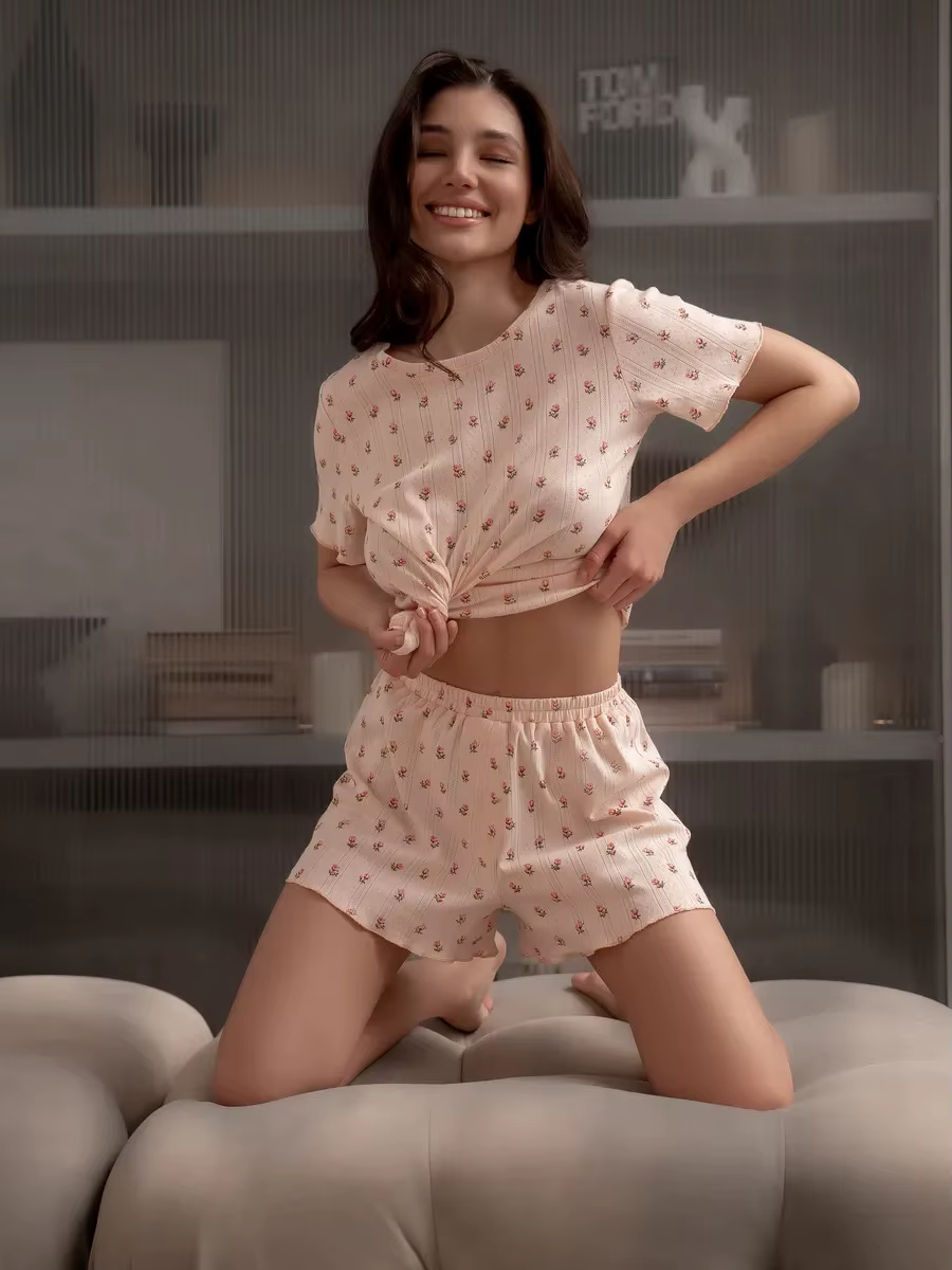 Nouveaux pyjamas décontractés pour femmes