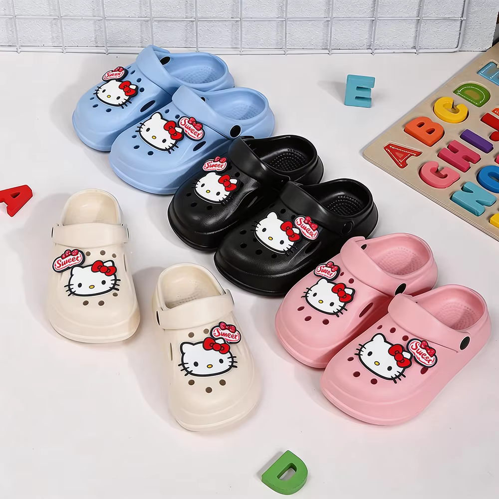 Pantoufles Kawaii Hello Kitty pour enfants