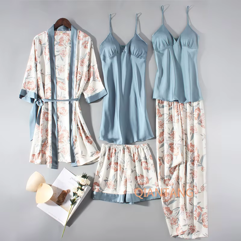 Ensemble pyjama en Satin pour femmes