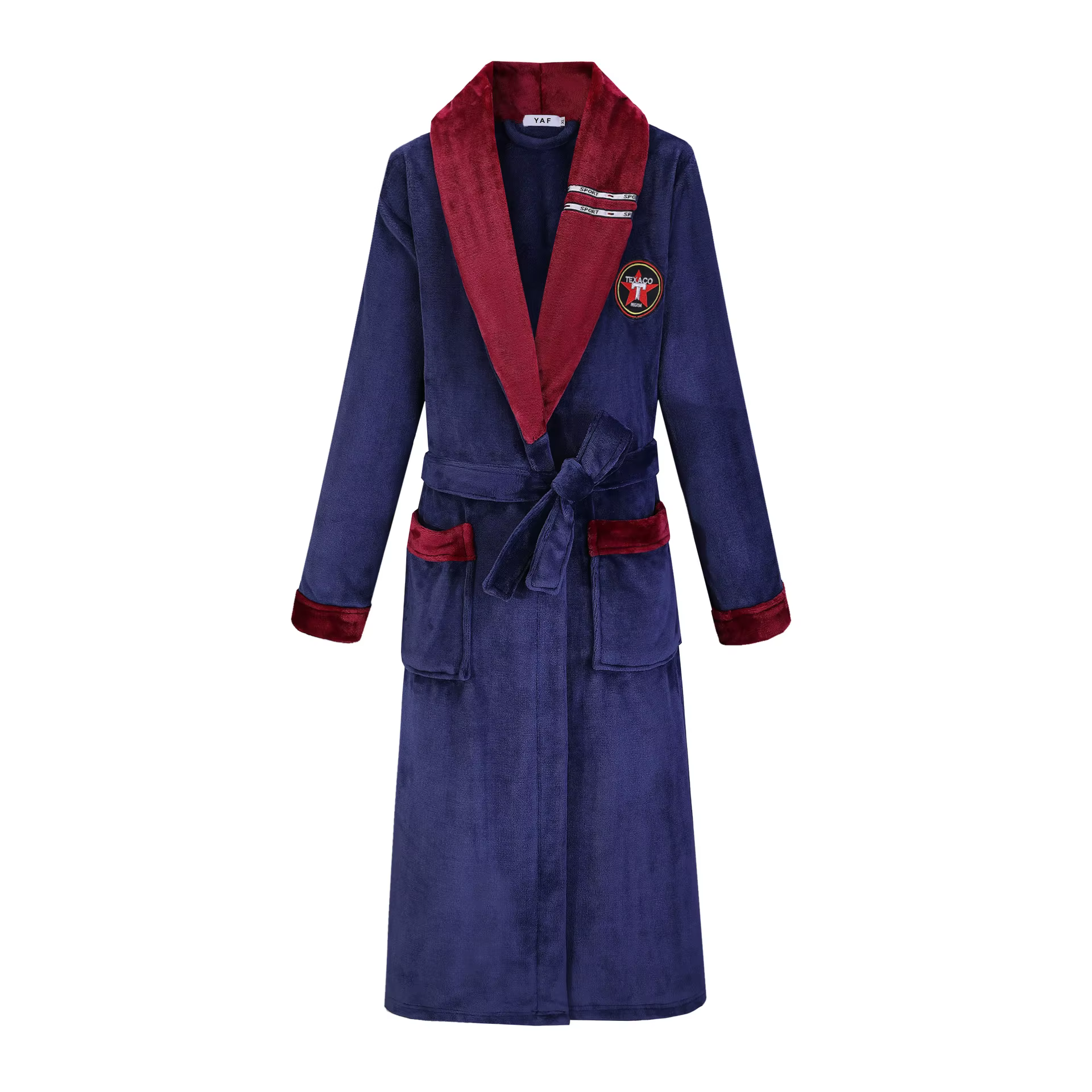 Haute qualité hommes Robe hiver peignoir mâle longue épaisse chaude Terry polaire serviette