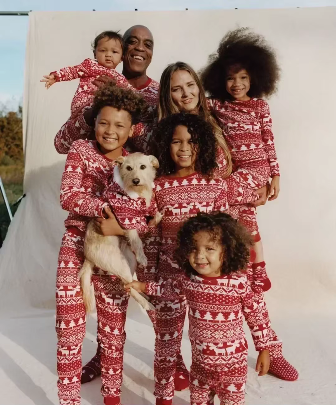 Ensemble pyjama de noël pour famille