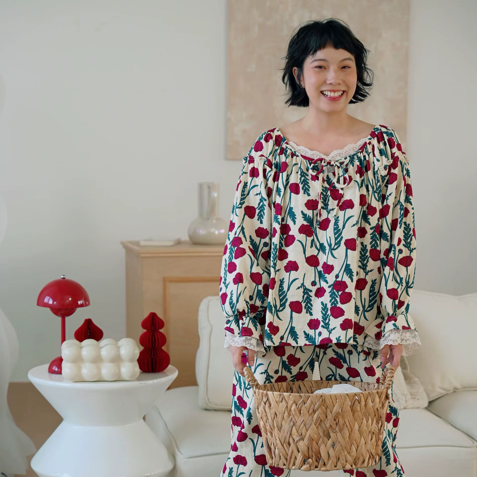 Pyjama en dentelle de qualité supérieure pour femmes