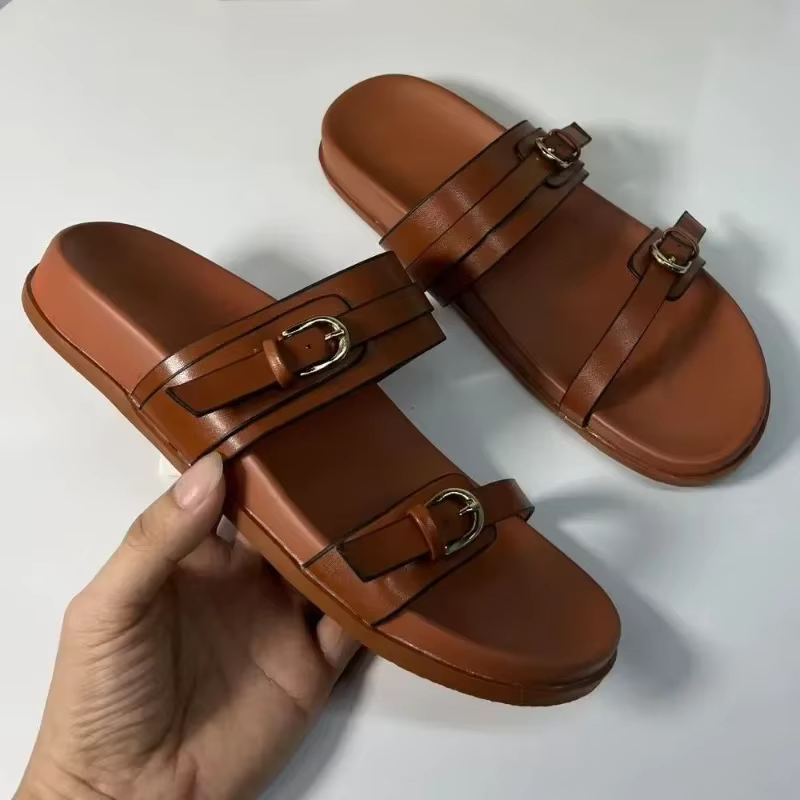 BuilStrap-Pantoufles à Plateforme pour Femme